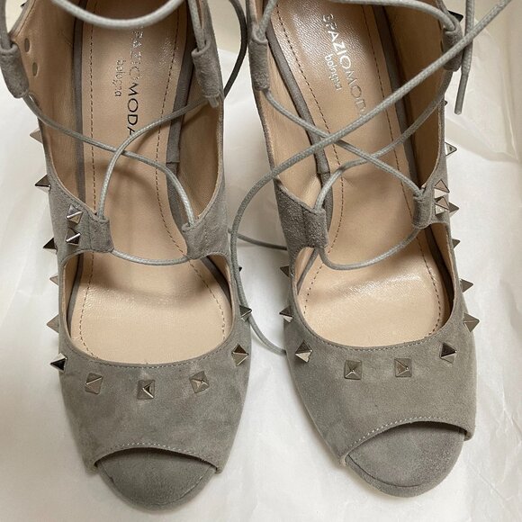 New Spazio Moda Lace Up Boots - Picture 11 of 12